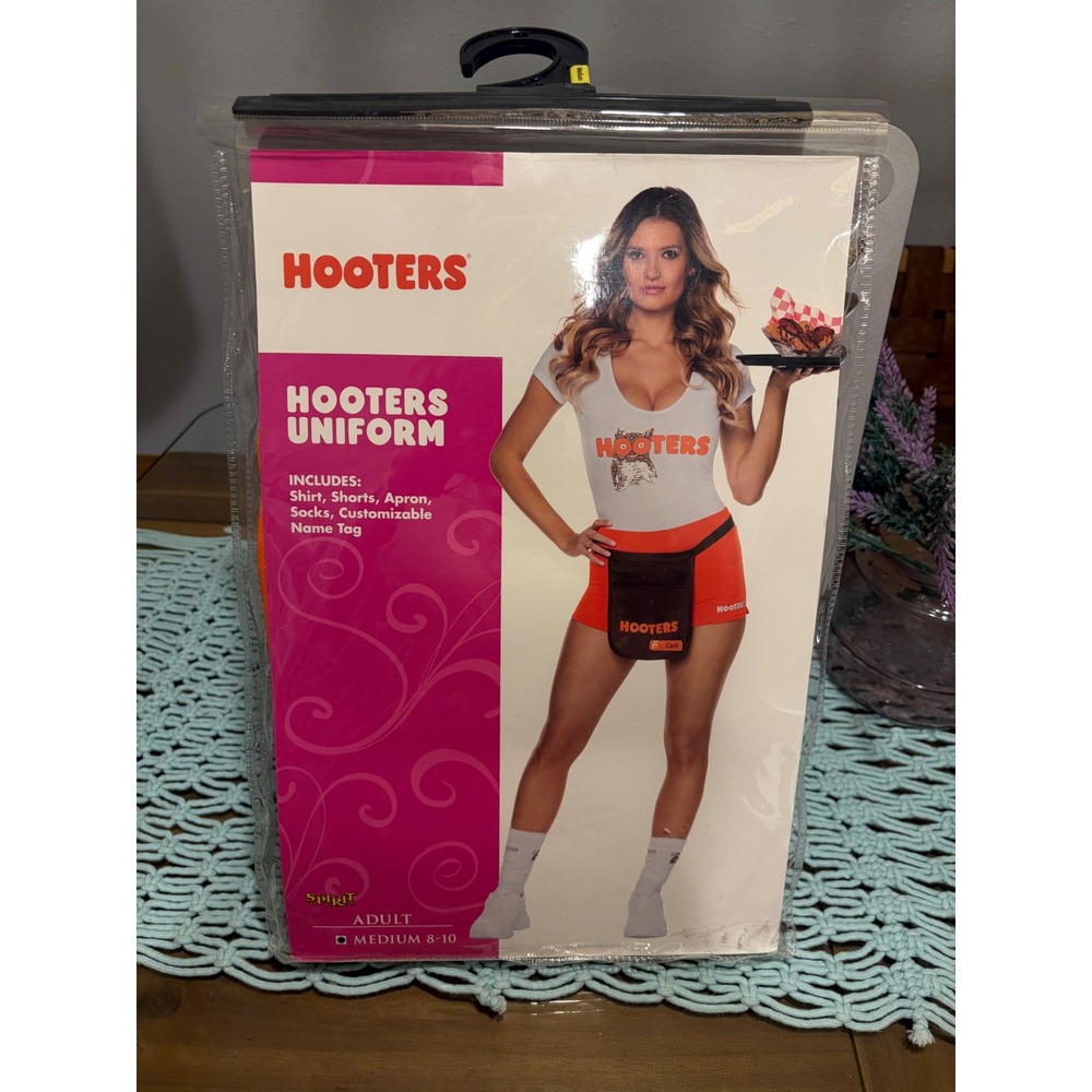 Hooters ! Server Uniform Spirit - Halloween Costume  - New Medium